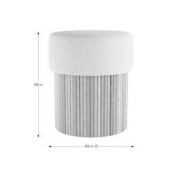 Amari Fluted Wooden Storage Footstool With Natural Flatweave Top -Furniture Store 30910750 alt09