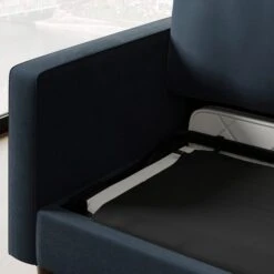 Zoe 3 Seater Double Sofa Bed, Velvet -Furniture Store 30910969 alt04