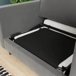 Zoe Velvet Snuggle Single Sofa Bed -Furniture Store 30910971 alt02