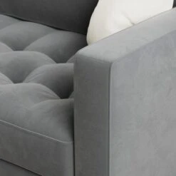 Zoe Velvet Snuggle Single Sofa Bed -Furniture Store 30910971 alt03