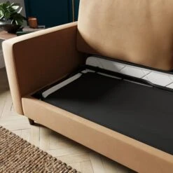 Zoe 3 Seater Double Sofa Bed, Velvet -Furniture Store 30910972 alt02