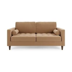 Zoe 3 Seater Double Sofa Bed, Velvet -Furniture Store 30910972 alt06