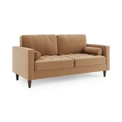 Zoe 3 Seater Double Sofa Bed, Velvet -Furniture Store 30910972 alt07