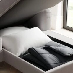 Beatrice Flatweave Corner Storage Sofa Bed -Furniture Store 30910985 alt02