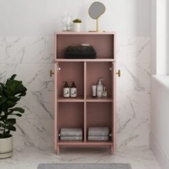 Elsie Tall Bathroom Cabinet -Furniture Store 30911015 alt01