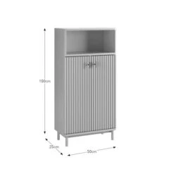 Elsie Tall Bathroom Cabinet -Furniture Store 30911015 alt09