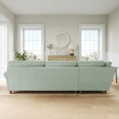 Flori Soft Chenille Corner Sofa -Furniture Store 30911077 alt02