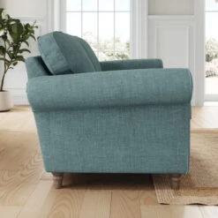 Flori Tonal Plush Chenille 4 Seater Sofa -Furniture Store 30911123 alt01