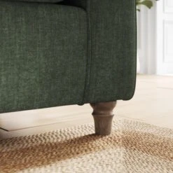 Flori Tonal Plush Chenille 4 Seater Sofa -Furniture Store 30911143 alt03