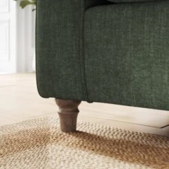 Flori Tonal Plush Chenille Corner Sofa -Furniture Store 30911147 alt03