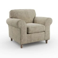 Flori Chunky Chenille Armchair -Furniture Store 30911160 alt06