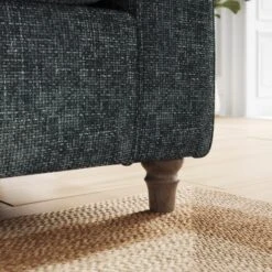 Flori Chunky Chenille Armchair -Furniture Store 30911170 alt03