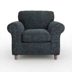 Flori Chunky Chenille Armchair -Furniture Store 30911170 alt05