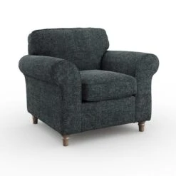 Flori Chunky Chenille Armchair -Furniture Store 30911170 alt06