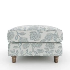Flori Woven Floral Fabric Footstool 32 Flori Woven Floral Fabric Footstool -Furniture Store 30911184 alt05