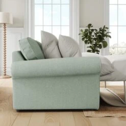 Flori Soft Chenille 2 Seater Sofa Bed -Furniture Store 30911253 alt01