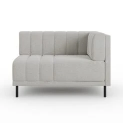 Amali Corner Dining Bench, Textured Weave -Furniture Store 30912402 alt04