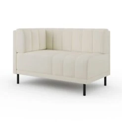 Amali Corner Dining Bench, Boucle -Furniture Store 30912418 alt05