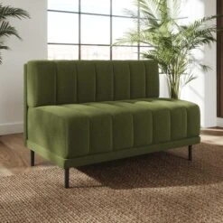 Amali Long Dining Bench, Boucle -Furniture Store 30912436 alt01