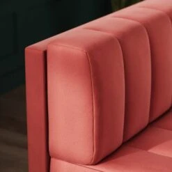 Amali Long Dining Bench, Matte Plush Velvet -Furniture Store 30912453 alt02