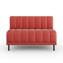 Amali Long Dining Bench, Matte Plush Velvet -Furniture Store 30912453 alt04