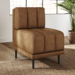 Amali Small Dining Bench, Faux Leather 35 Amali Small Dining Bench, Faux Leather -Furniture Store 30912465 alt01