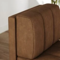 Amali Small Dining Bench, Faux Leather 36 Amali Small Dining Bench, Faux Leather -Furniture Store 30912465 alt02