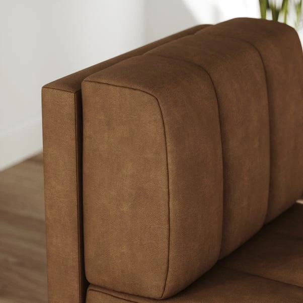 Amali Small Dining Bench, Faux Leather 17 Amali Small Dining Bench, Faux Leather - Image 17