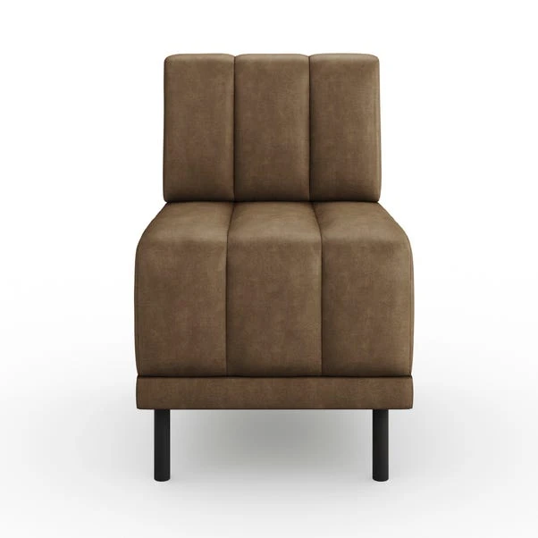 Amali Small Dining Bench, Faux Leather 5 Amali Small Dining Bench, Faux Leather - Image 5