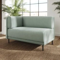 Mae Corner Dining Bench, Vintage Velvet -Furniture Store 30912501 alt01