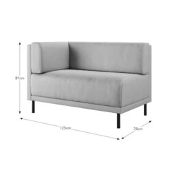 Mae Corner Dining Bench, Vintage Velvet -Furniture Store 30912502 alt09