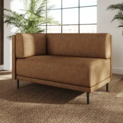 Mae Corner Dining Bench, Faux Leather 35 Mae Corner Dining Bench, Faux Leather -Furniture Store 30912503 alt01