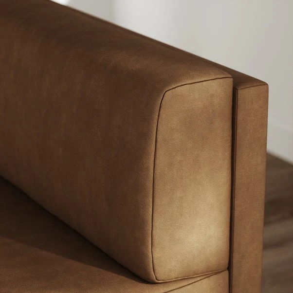 Mae Corner Dining Bench, Faux Leather 17 Mae Corner Dining Bench, Faux Leather - Image 17