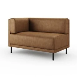 Mae Corner Dining Bench, Faux Leather 39 Mae Corner Dining Bench, Faux Leather -Furniture Store 30912503 alt05