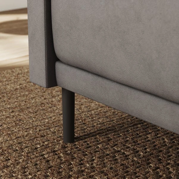 Mae Corner Dining Bench, Faux Leather 11 Mae Corner Dining Bench, Faux Leather - Image 11