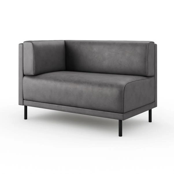 Mae Corner Dining Bench, Faux Leather 13 Mae Corner Dining Bench, Faux Leather - Image 13