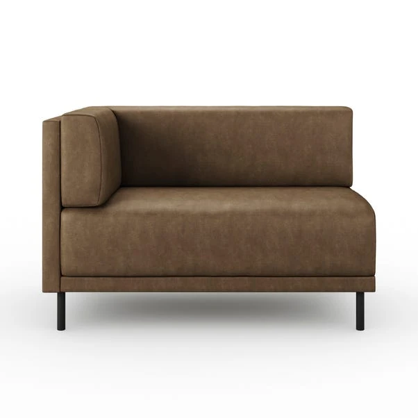 Mae Corner Dining Bench, Faux Leather 5 Mae Corner Dining Bench, Faux Leather - Image 5