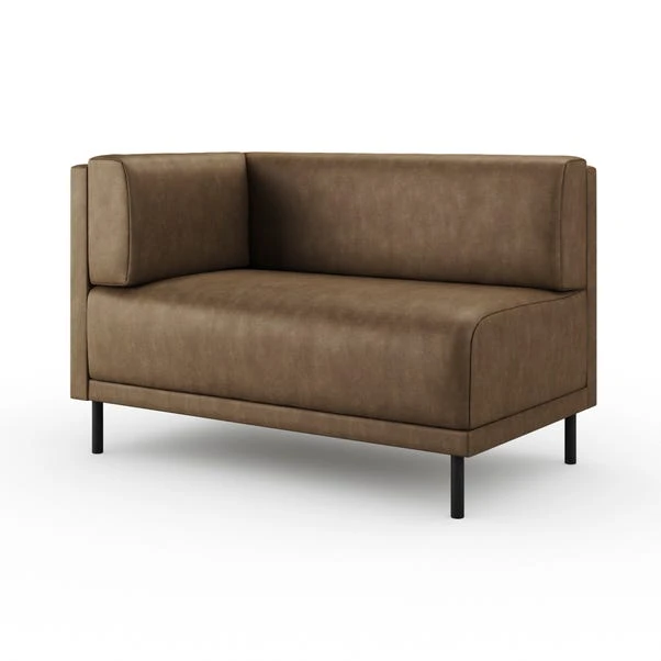 Mae Corner Dining Bench, Faux Leather 6 Mae Corner Dining Bench, Faux Leather - Image 6