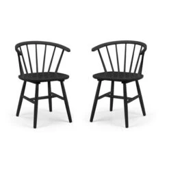 Modena Set Of 2 Dining Chairs, Rubberwood -Furniture Store 30914239