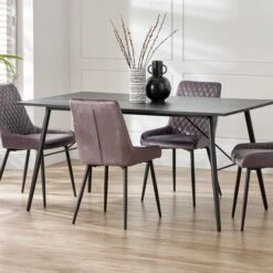 Lux 6 Seater Dining Table -Furniture Store 30914629