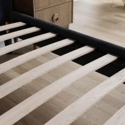 Skylar Velvet Pillow Back Bed Frame -Furniture Store 30915874 alt03