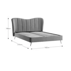 Starla Velvet Bed -Furniture Store 30915882 alt09