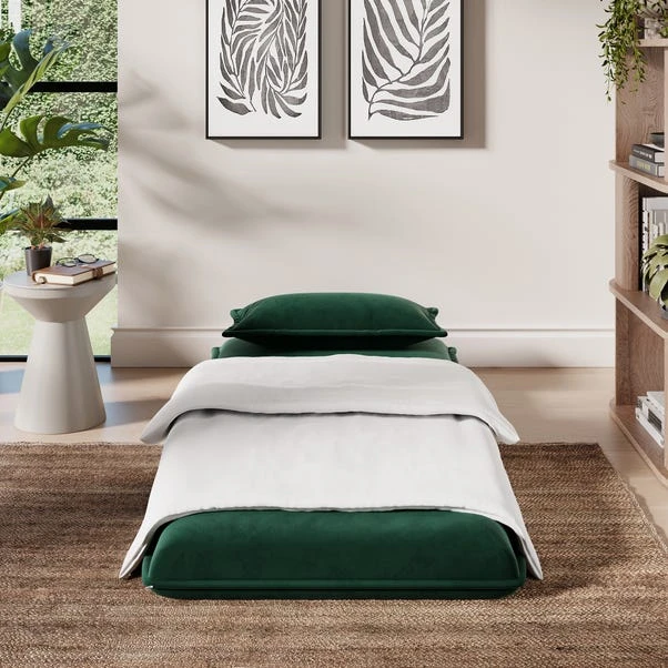 Jackson Velvet Foldable Single Sofa Bed 18 Jackson Velvet Foldable Single Sofa Bed - Image 18