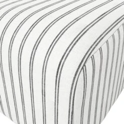 Ryder Chalk Stripe Pouffe -Furniture Store 30916324 alt03