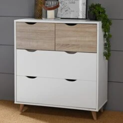 Stockholm 4 Drawer Chest 8 Stockholm 4 Drawer Chest -Furniture Store 30916353 alt03