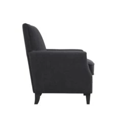 Atticus Armchair, Linen Blend -Furniture Store 30916359 alt02
