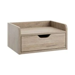 Cilla 1 Drawer Floating Bedside Table, Grey Oak Effect -Furniture Store 30917501 alt04