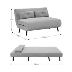 Phoebe Velvet Double Sofa Bed 27 Phoebe Velvet Double Sofa Bed -Furniture Store 30917894 alt09