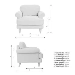 Jolene William Morris Strawberry Thief Print Velvet Snuggle Chair -Furniture Store 30917901 alt09