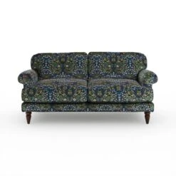 Jolene William Morris Blackthorn Print Velvet 3 Seater Sofa -Furniture Store 30917907 alt06